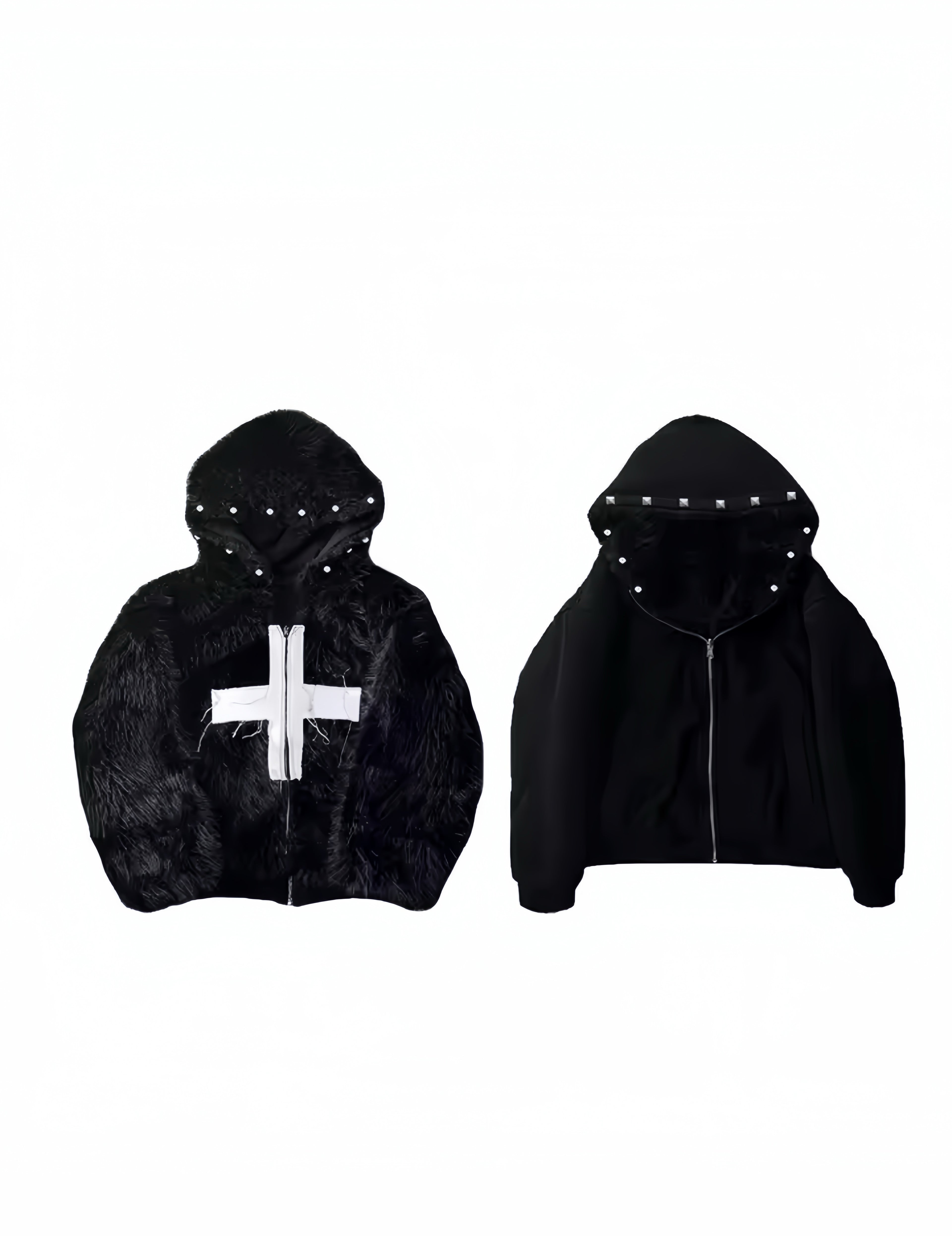 reversible cross jacket